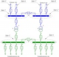 Схема с возможностью расчетов с раздельной работой трансформаторов и одностор откл ЛЭП.jpg
